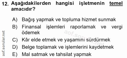 Soru 12