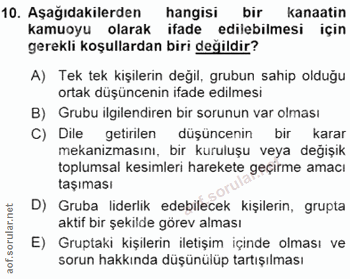 Soru 10