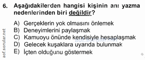 Soru 6