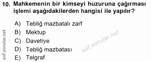 Soru 10
