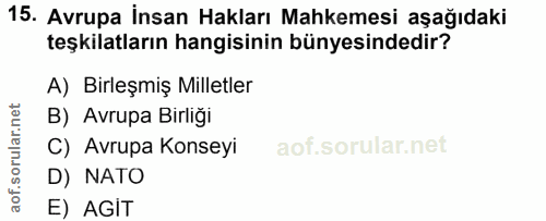 Soru 15