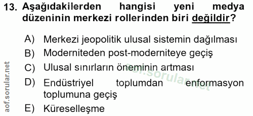 Soru 13