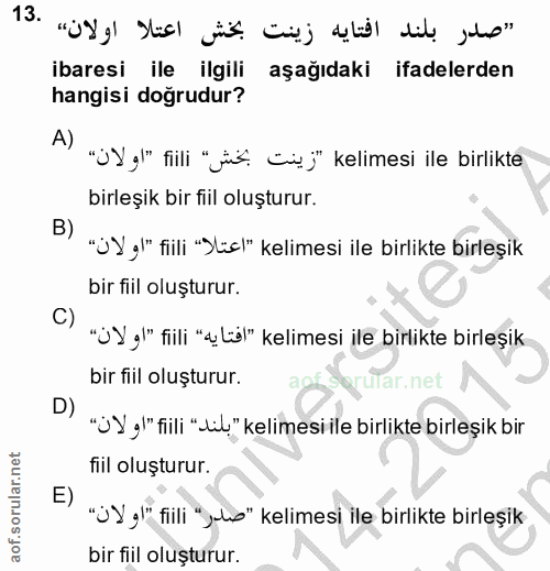 Soru 13