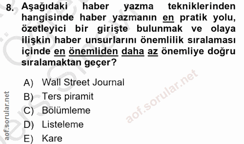Soru 8