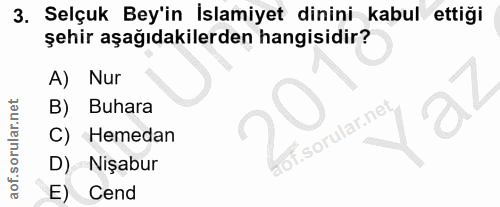 Soru 3