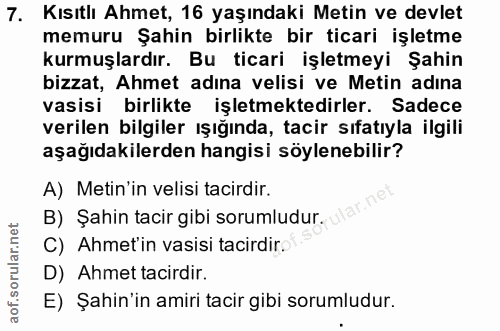 Soru 7