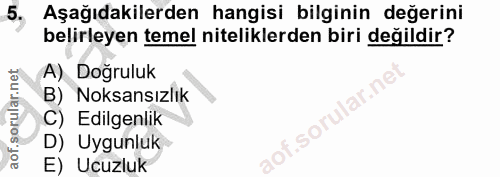 Soru 5