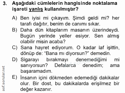 Soru 3