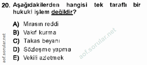 Soru 20