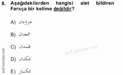 Soru 8