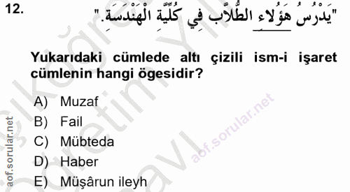 Soru 12