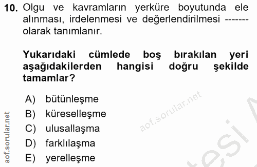 Soru 10