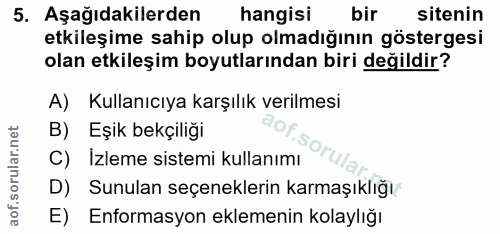 Soru 5