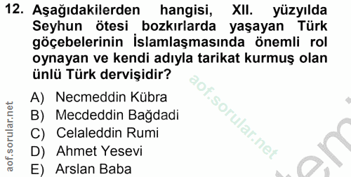 Soru 12