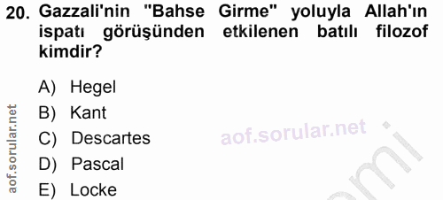 Soru 20