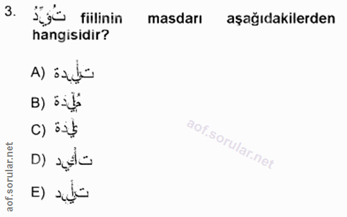 Soru 3