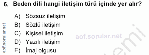 Soru 6