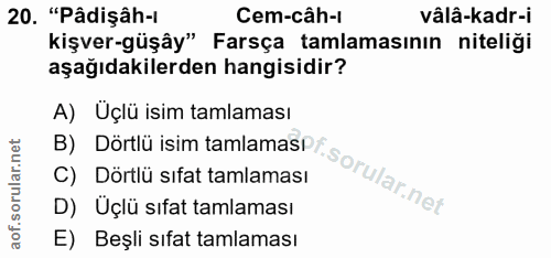 Soru 20