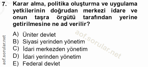 Soru 7