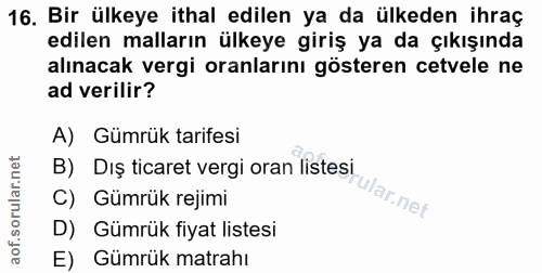 Soru 16