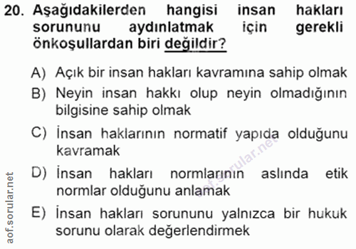 Soru 20