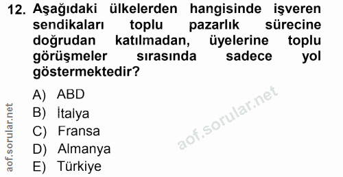 Soru 12