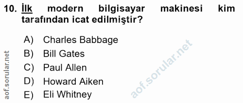 Soru 10