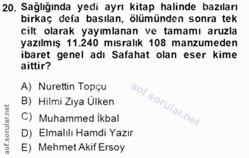 Soru 20