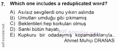Soru 7
