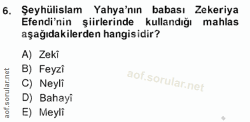 Soru 6