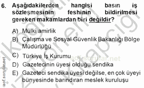 Soru 6
