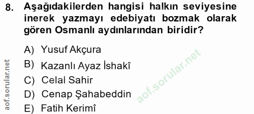 Soru 8