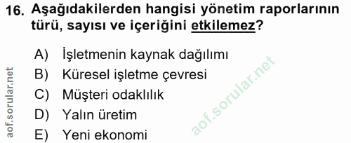 Soru 16