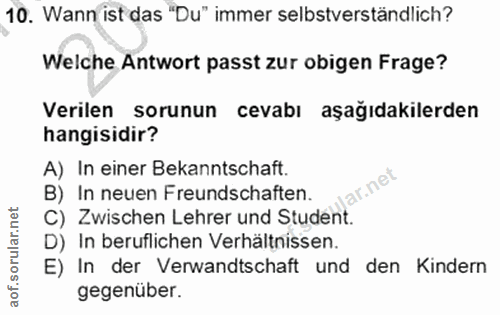 Soru 10