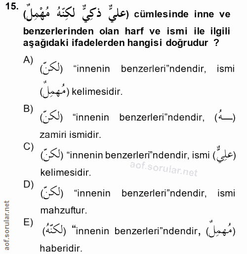 Soru 15