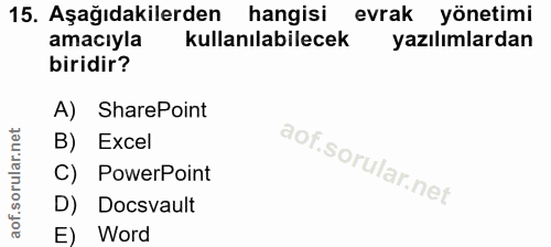 Soru 15