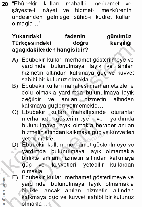 Soru 20