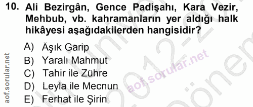 Soru 10