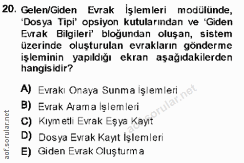 Soru 20