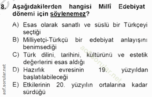 Soru 8