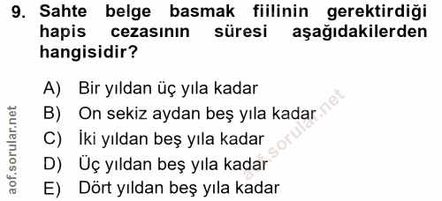 Soru 9