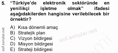 Soru 5