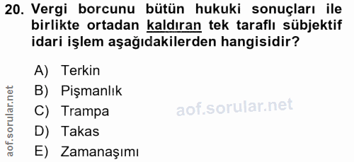 Soru 20