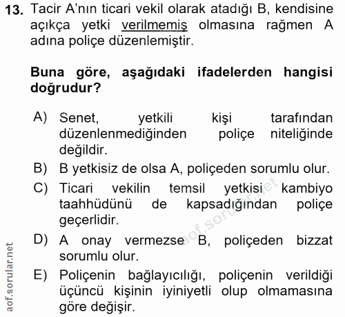 Soru 13