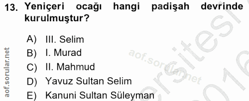 Soru 13