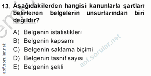 Soru 13