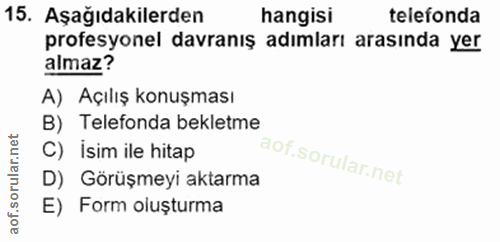 Soru 15