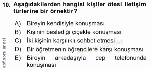 Soru 10