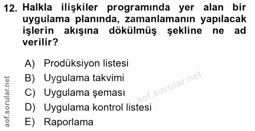 Soru 12