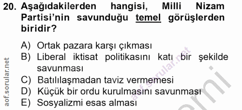Soru 20